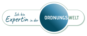 Logo der Ordnungswelt Ich bin Expertin in der Ordnungswelt