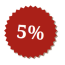 Rabatt Icon 5%